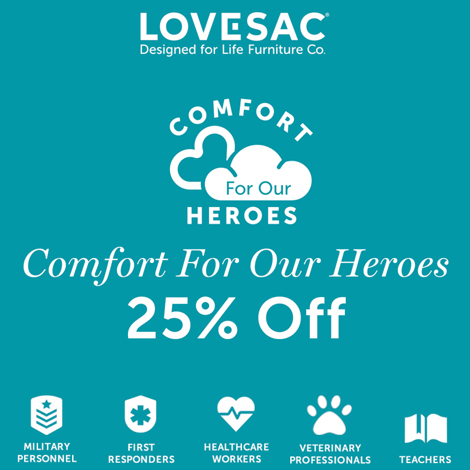 Lovesac - Heroes Discount