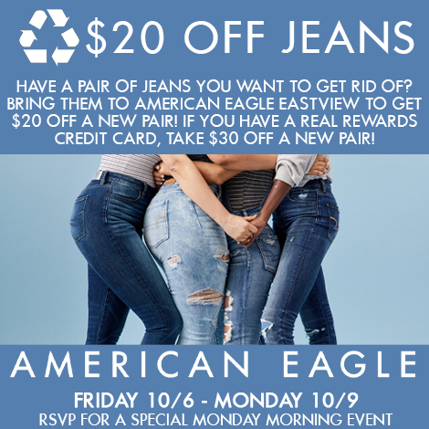 American Eagle: $20 Off Jeans